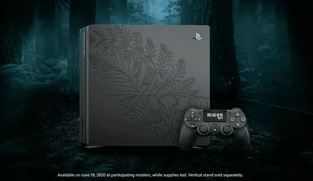 Sony anuncia una PS4 edición limitada de The Last of Us Part II, que se pondrá a la venta el 19 de junio.