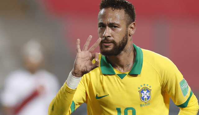 Neymar anotó tres goles. Foto: AFP