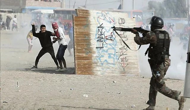 policía ica paro agrario foto jorge cerdán
