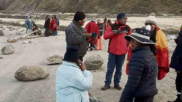 En Cusco, amenazan con marcha de sacrifico tras declaratoria de emergencia del corredor minero