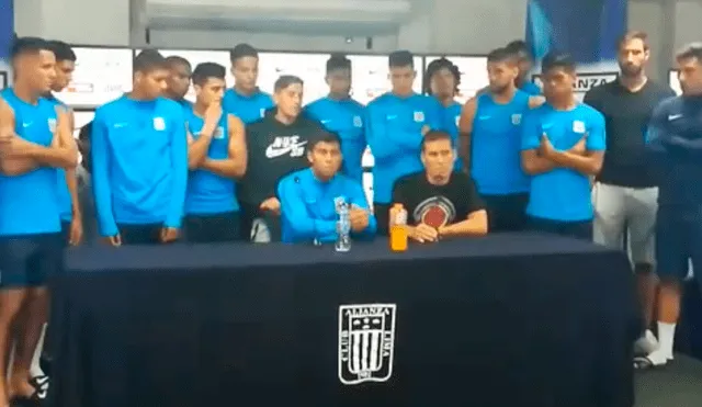 Alianza Lima: jugadores se presentan en conferencia y hacen fuerte anuncio [VIDEO]