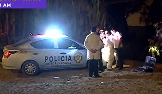 San Juan de Miraflores: encuentran hombre muerto en una zanja con signos de tortura [VIDEO]