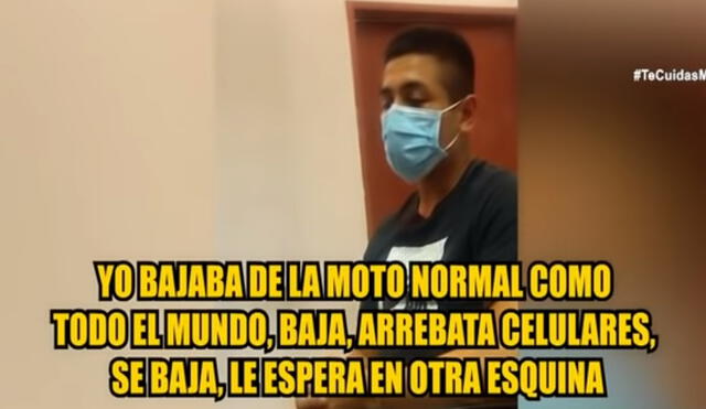 Según la pericia psicológica, alias 'Nando' es una persona manipuladora. (Foto: Captura de video / Buenos Días Perú)