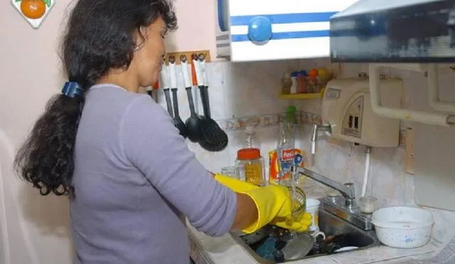 Nueva ley reconoce derechos a trabajadoras del hogar. (Foto: Andina)