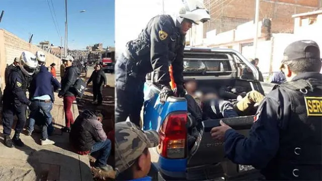 Intoxicados fueron evacuados al hospital de Puno.