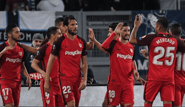 Sevilla derrotó 1-0 a Lazio por los dieciseisavos de la Europa League [RESUMEN]