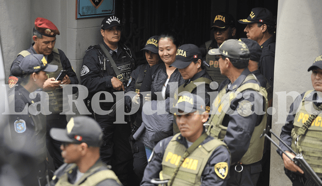Keiko Fujimori pasará esta noche en prevención del penal Anexo de Mujeres en Chorrillos