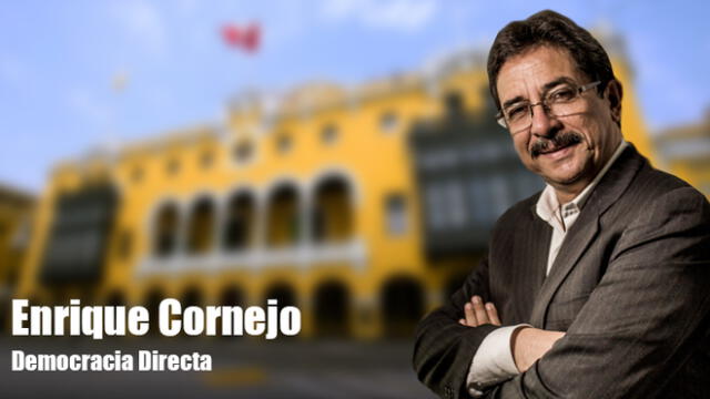 Enrique Cornejo aspira a la alcaldía de Lima con Democracia Directa [PROPUESTAS]