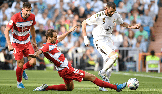 Sigue aquí EN VIVO ONLINE el partido Real Madrid vs. Granada por la jornada 36 de LaLiga Santander. | Foto: AFP