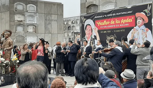 Picaflor de los Andes: Homenaje 44 años de su partída Física. (Fotos: Arlette Tello)