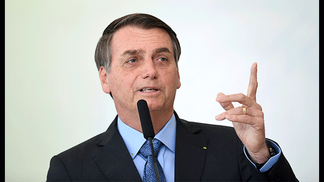 Jair Bolsonaro dispuesto a aceptar ayuda del G7. Foto: AFP