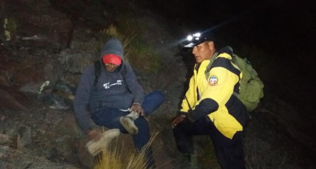 Arequipa: rescatan a hombre que se perdió en el Misti al intentar subir solo