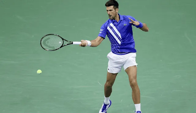 Novak Djokovic perderá todos los puntos de clasificación ganados en el US Open y será multado con el premio en efectivo en el torneo. Foto: AFP