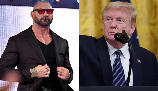 Batista arremete contra el presidente Donald Trump a través de Twitter. Foto: Composición