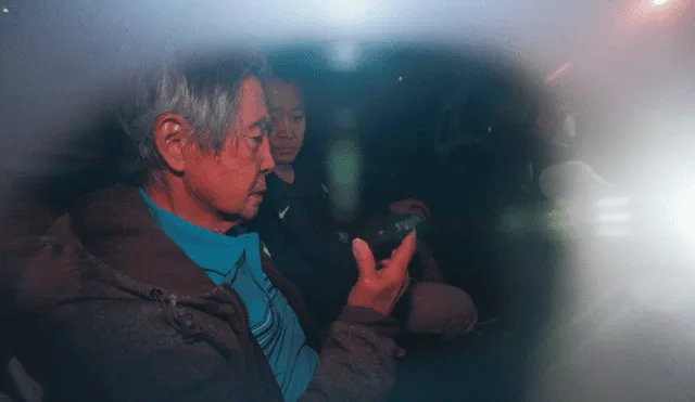 Alberto Fujimori fue dado de alta y volvió a su casa de La Molina