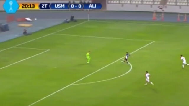 Alianza Lima  vs San Martin: Hohberg 'sombrea' al arquero y anota el 1-0 [VIDEO]