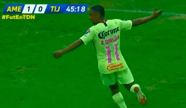 América vs Tijuana: Andrés Ibargüen anotó el 2-0 para 'Las Águilas' [VIDEO]