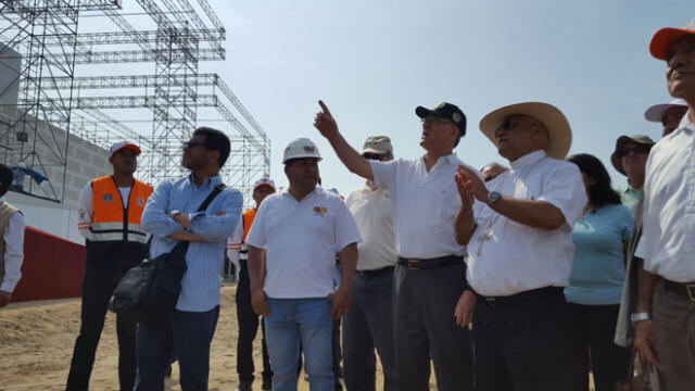 Ministro Grados: “Obras para recibir al Papa en Trujillo están al 90%”