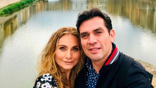 Jorge Salinas y Elizabeth Álvarez se enamoraron mientras protagonizaban la telenovela Fuego en la sangre. Foto: Instagram