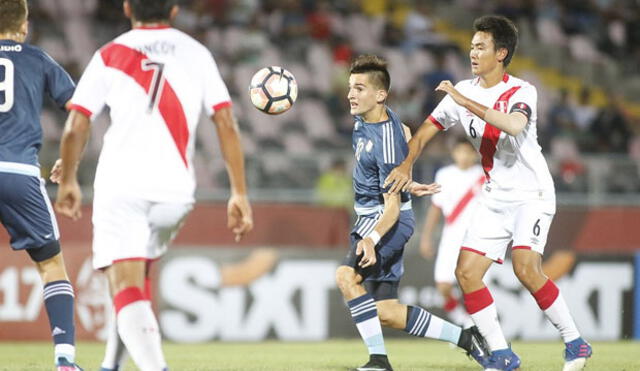 Perú no tiene rumbo en el Sudamericano Sub-17: fue goleado 3-0 por Argentina en el Grupo B