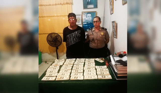 Prisión preventiva para hombre que transportaba dólares falsos en Tumbes