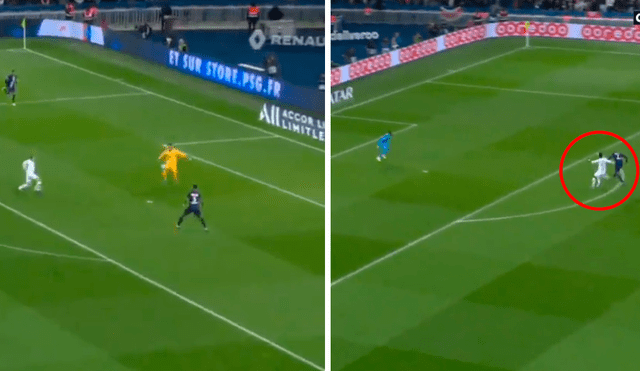 El atacante francés del PSG anotó un soberbio gol en el partido contra el Olympique Marsella por la fecha 11 de la Ligue 1. El tanto fue compartido por YouTube.