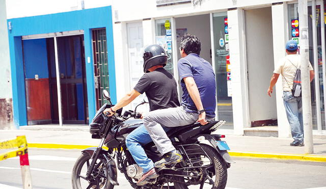 Surco: motociclistas que lleven pasajeros serán multados con S/. 4 200 