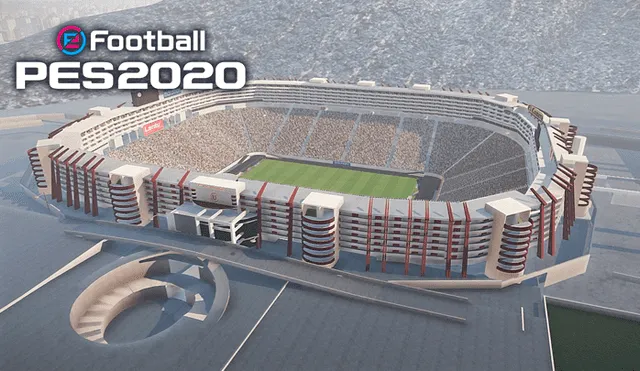Editores de PES 2020 recrean el Estadio Monumental de la U en el videojuego.