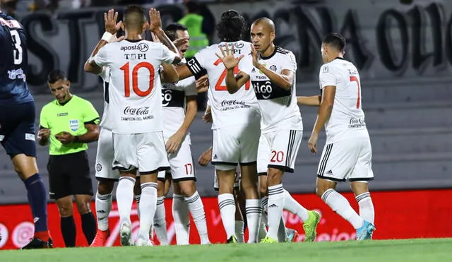 Olimpia derrotó a 12 de Octubre en la fecha 5 del Torneo Apertura de la Primera División de Paraguay. Foto: Twitter