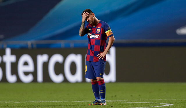 Barcelona no fue capaz de frenar al Bayern Múnich y se despidió de la Champions League con una dolorosa goleada. Foto: AFP.