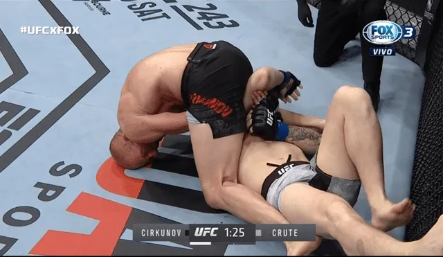 UFC Vancouver: Cirkunov rinde a Crute con llave peruana