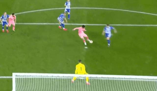 Barcelona vs Alavés: Aleñá fusiló al arquero y anotó el 1-0 [VIDEO]