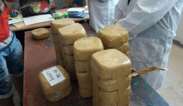 Puno: en feroz enfrentamiento, policías decomisan más de 200 kilos de clorhidrato de cocaína