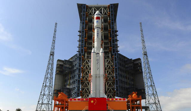  China lanza su primera nave espacial de carga no tripulada Tianzhou 1
