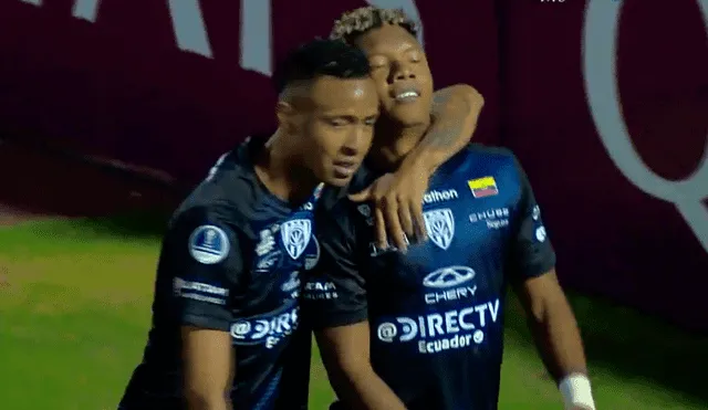 Jhon Sanchez decretó el empate en el partido entre Independiente del Valle y Corinthians por la semifinal de vuelta de la Copa Sudamericana 2019.