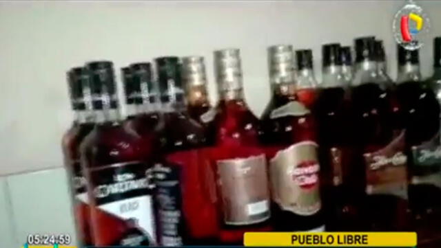 Pueblo Libre: incautan diversos licores presuntamente adulterados [VIDEO]