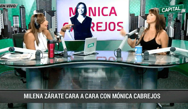 Mónica Cabrejos y Milena Zárate tuvieron acalorado encuentro tras dimes y diretes [VIDEO]