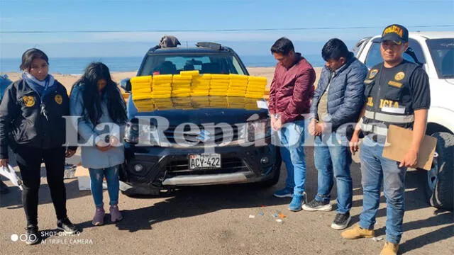 Policías integrarían banda que se dedica a transportar droga desde el Vraem a Puno.