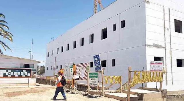sin fin. Construcción de hospital de Tacna debió acabarse en el 2019.