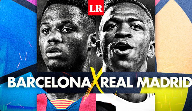 Una nueva edición del superclásico español entre FC Barcelona y Real Madrid se desarrollará este sábado 24 desde el Camp Nou. Foto: