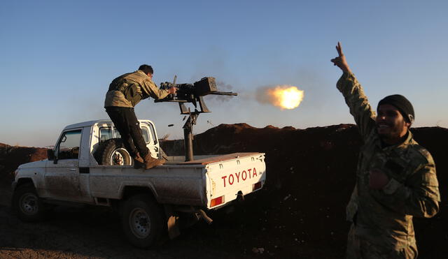 Operación militar “Rama de olivo” contra una milicia kurda en Siria