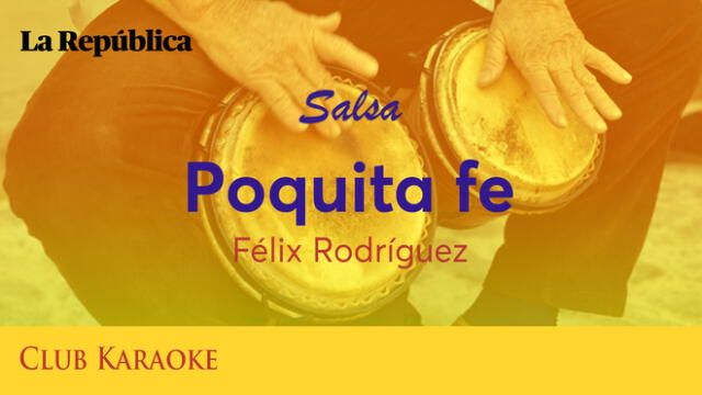 Poquita fe, canción de Félix Rodríguez