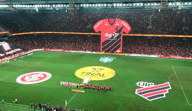 Sigue aquí EN VIVO ONLINE la ida de la final de la Copa de Brasil 2019 entre Atlético Paranaense e Internacional. | Foto: @AthleticoPR