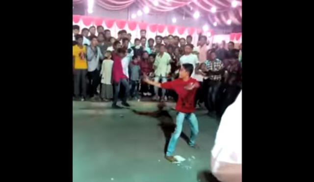 YouTube: Joven realizaba baile 'extremo' con espadas y se cortó la cara