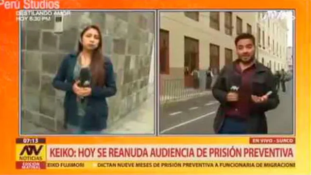 El reportero se hizo conocido por una peculiar escena durante una transmisión en vivo.