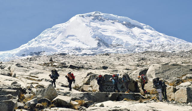 huascarán. Misión se instalará en la cima del mítico nevado.