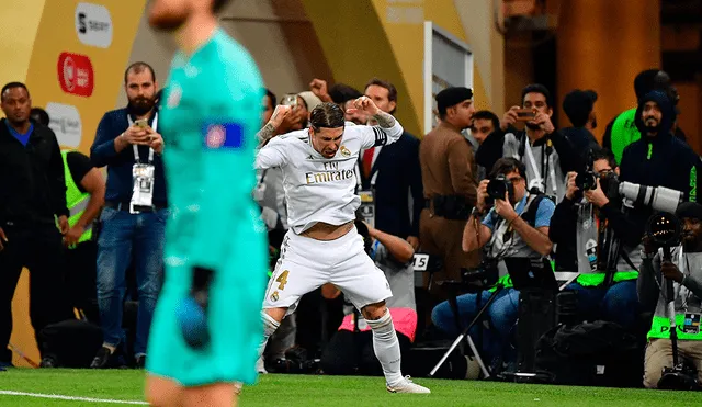 Real Madrid se coronó campeón de la Supercopa española tras derrotar por penales al Atlético Madrid 4-1