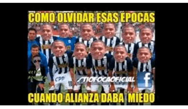 Universitario vs Alianza Lima: memes tras la derrota blanquiazul en el estadio Monumental. Foto: Facebook