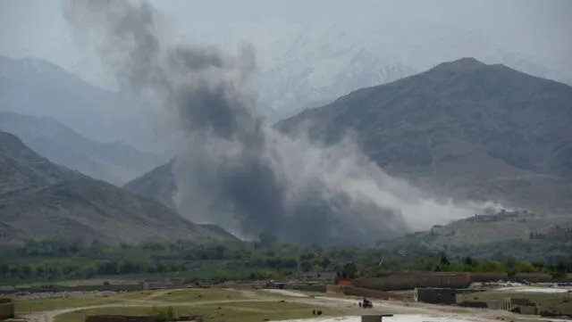 Estados Unidos lanza poderosa bomba no nuclear en Afganistán