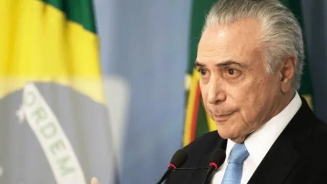 Brasil: fiscal presenta denuncia contra presidente Michel Temer